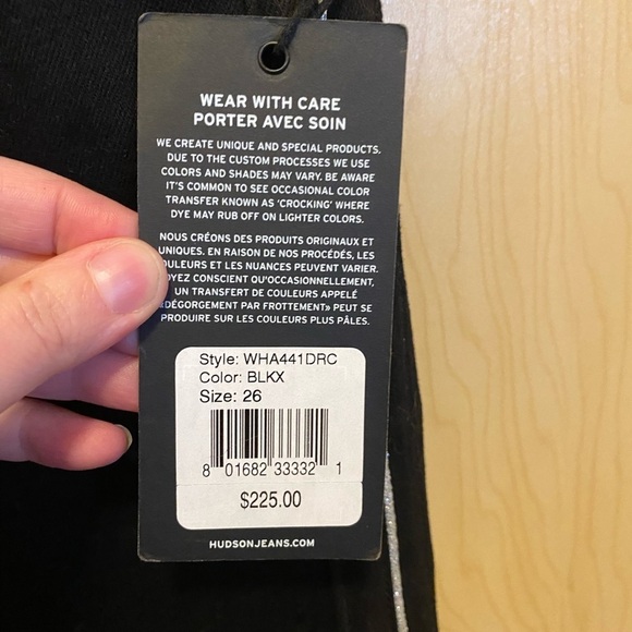 NWT Hudson Jeans - Picture 2 of 7